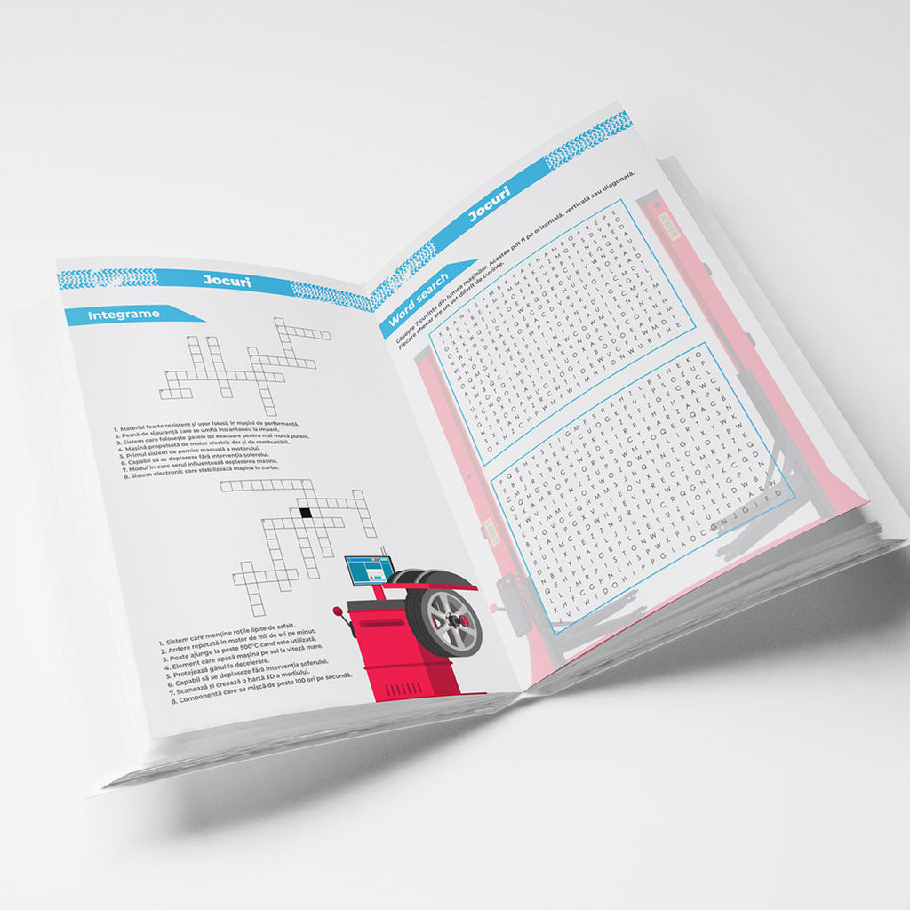 🚗 Caiet SMART tip Matematică - Automobil