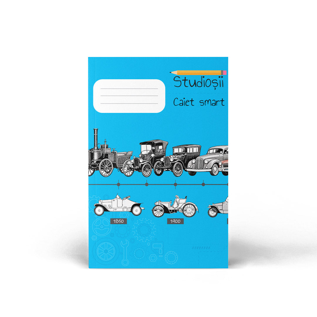 🚗 Caiet SMART tip Română- Automobile