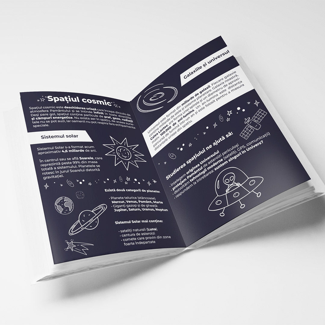 🌌 Caiet SMART tip Matematică – Astronomie