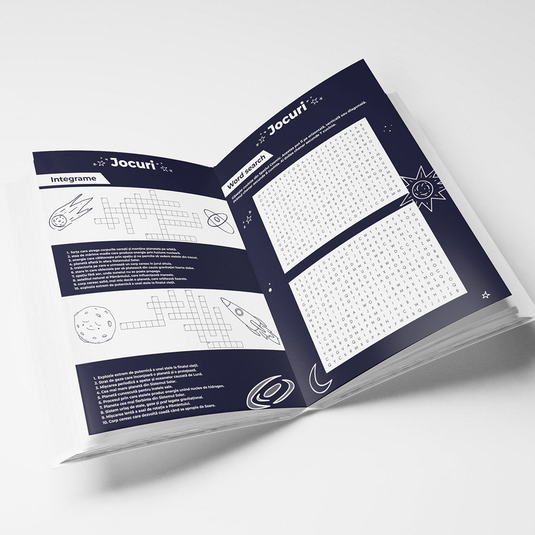 🌌 Caiet SMART tip Matematică – Astronomie